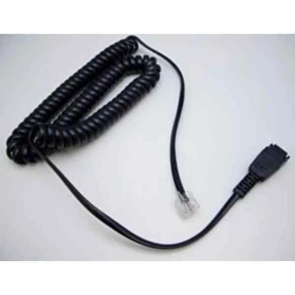 ADAPTER QD TO RJ-45 COILED CORD FOR SIEMENS OPENSTAGE PHONE
