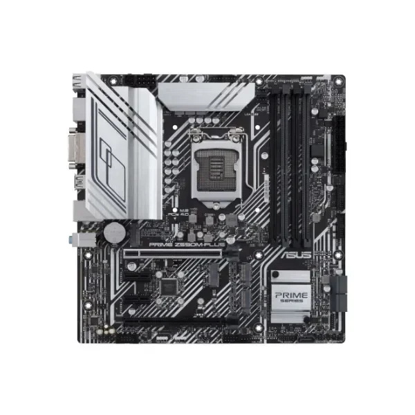 PRIME Z590M-PLUS - Intel - LGA 1200 - Intel® Celeron® - Intel® Core™ i3 - Intel Core i5 - Intel Core i7 - Intel Core i9 - Intel Pentium G - LGA 1200 (Socket H5) - DDR4-SDRAM - 128 GB
