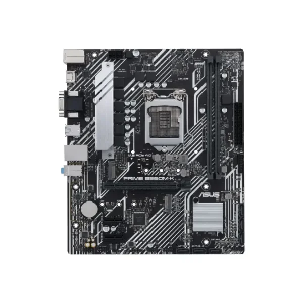 PRIME B560M-K - Intel - LGA 1200 - Intel® Celeron® - Intel® Core™ i3 - Intel Core i5 - Intel Core i7 - Intel Core i9 - Intel Pentium G - LGA 1200 (Socket H5) - DDR4-SDRAM - 64 GB
