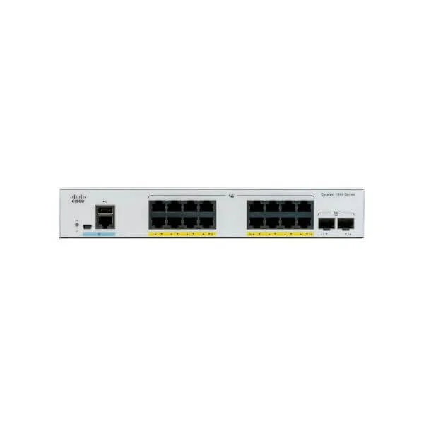 Catalyst 1000 16port GE, Ext PS, 2x1G SFP
