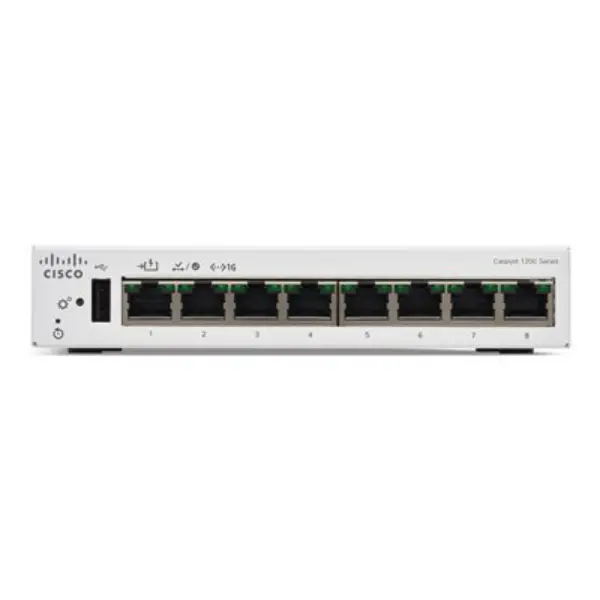 Cisco Catalyst 1200-8T-D - Switch - 8 x 10/100/1000 - desktop