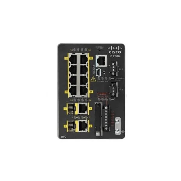INDUSTRIAL ETHERNET 2000 8PORT FE PLUS 2PORT COMBO UPLINK BASE SW