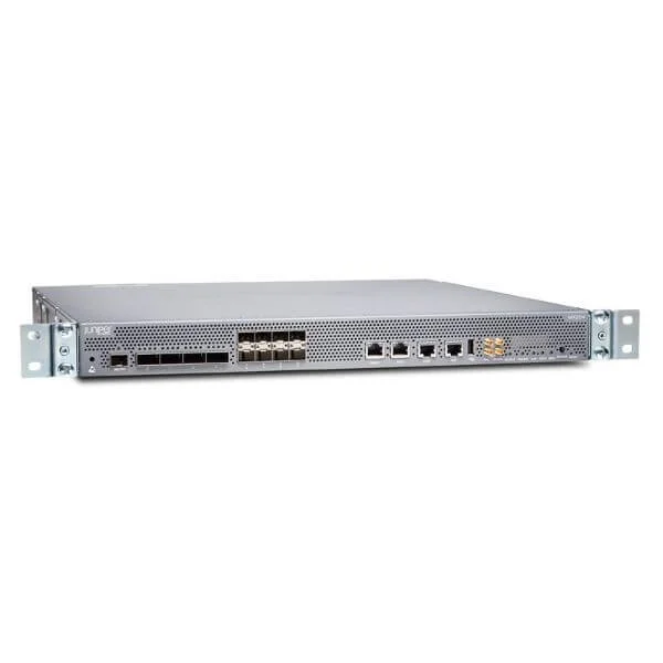 MX204 chassis with 3 fan trays and 2 power supplies, IR mode.    incl.  Junos