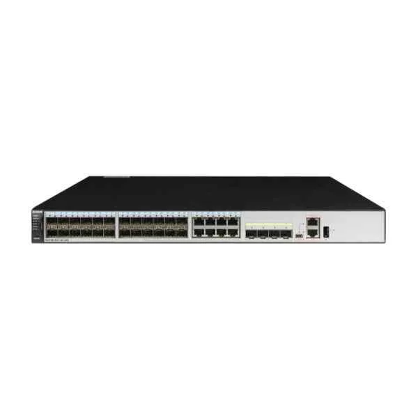 S5320-32C-HI-24S-AC (24 Gig SFP,8 of which are dual-purpose 10/100/1000 or SFP,4 10 Gig SFP+,with 2 interface slots,with 600W AC power supply)