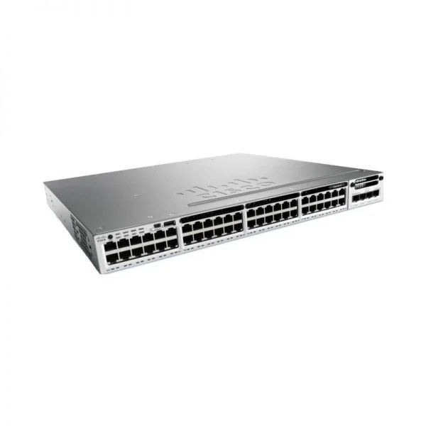 CISCO CATALYST 3850 48 PORT 10G FIBER SWITCH IP SERVICES